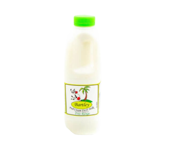 Bartley Free Range 2L Full Cream Milk