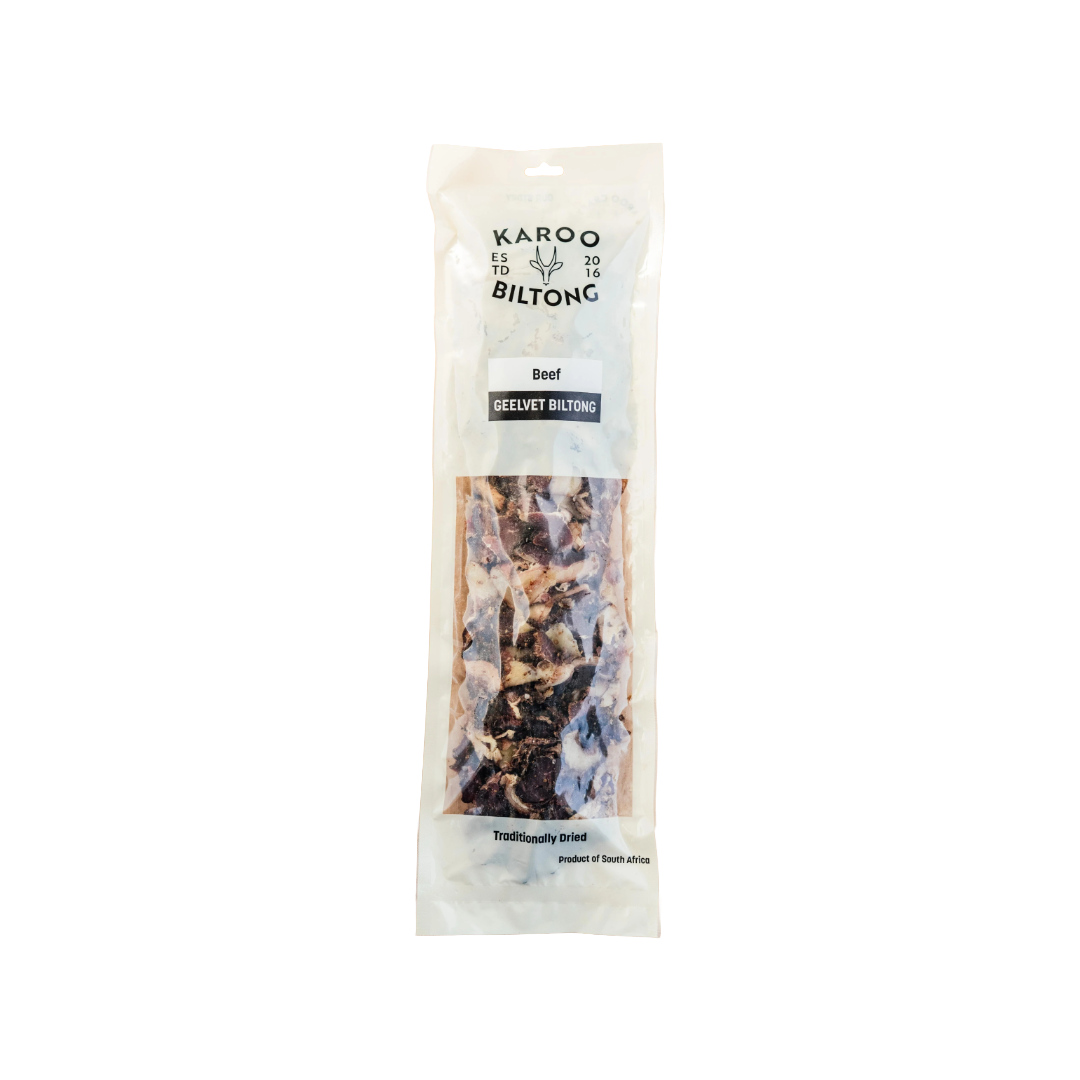 Karoo Biltong Geelvet Beef Free Range 500g - Image 2