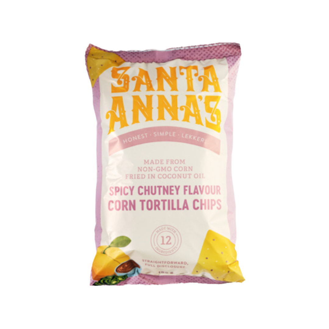 Tortilla Chips Spicy Chutney 185g