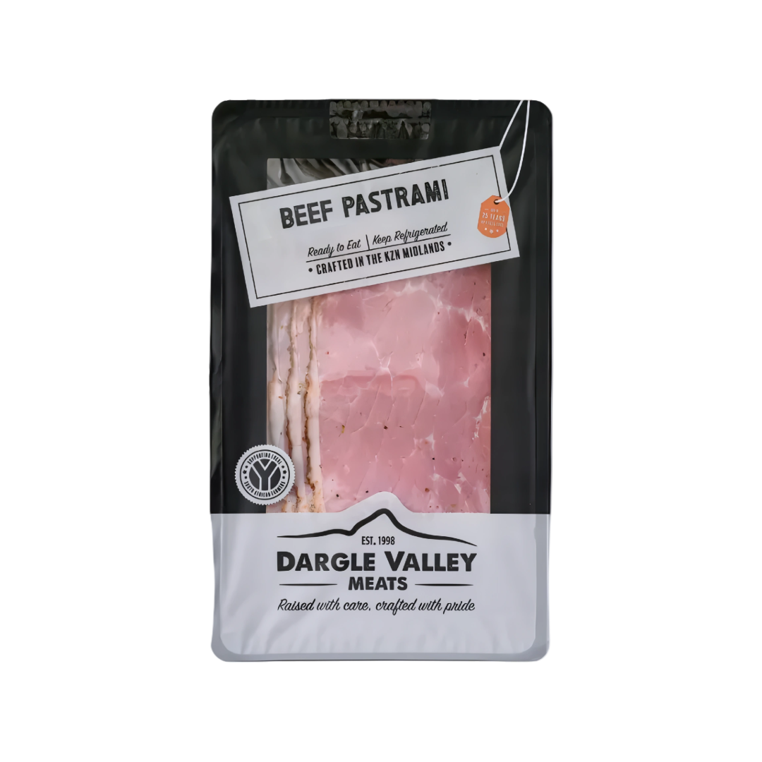 Dargle Valley Beef Pastrami 125g (approx.)